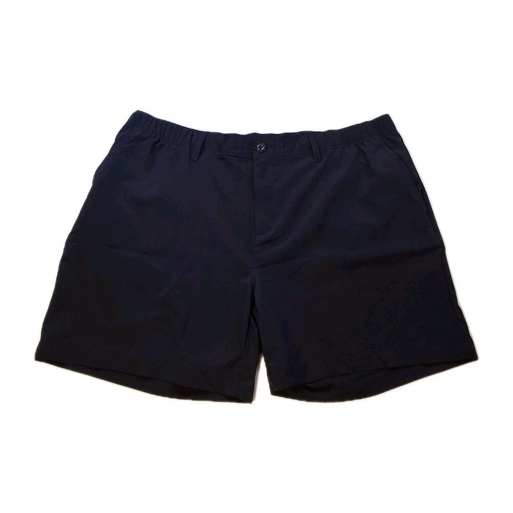 Chubbies Shorts Mens XXL Black Regular Fit Active Training Stretch 6" Inseam